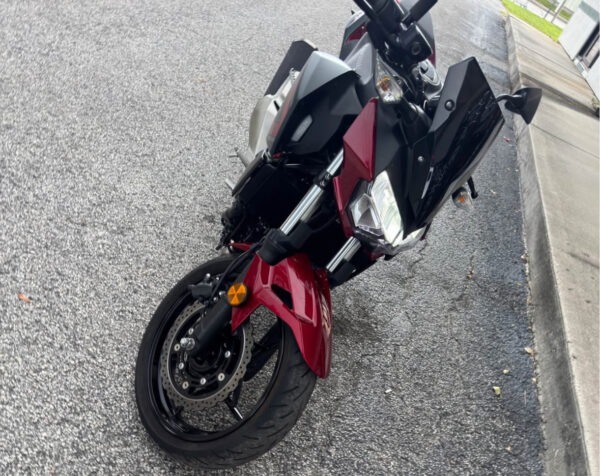 2021 KAWASAKI Z400 - Black-Red ($5,500) - Image 7