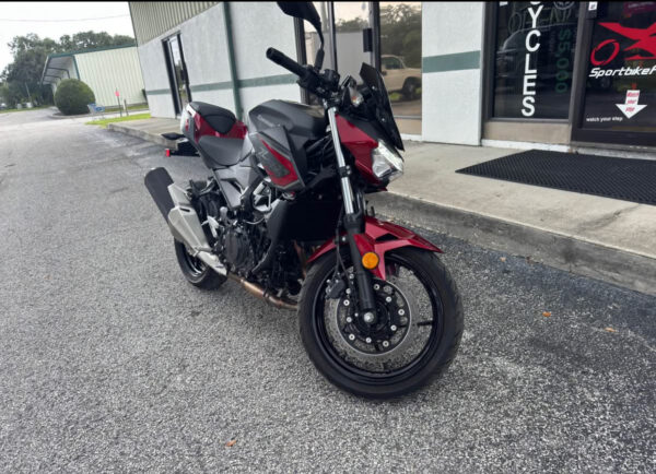 2021 KAWASAKI Z400 - Black-Red ($5,500) - Image 2