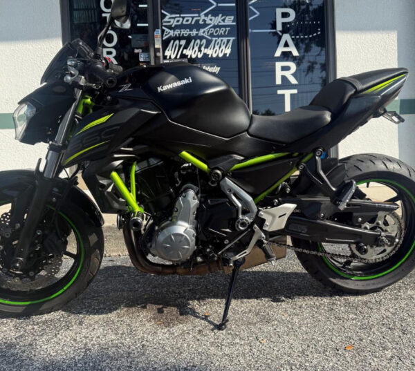 2019 KAWASAKI Z650 - BLACK/GREEN - ($5,900) - Image 10