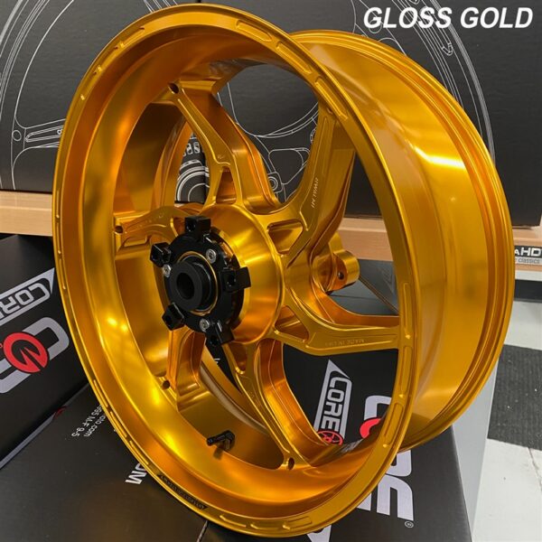 Suzuki Hayabusa 2021-2025 - Set of Wheels Apex-6 - Gloss Gold - Image 4