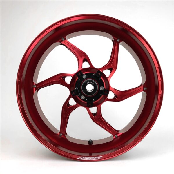 Kawasaki ZX14 All models 2006-2025 – Set of Wheels Apex-6 – Gloss Red - Image 3